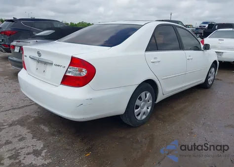 2004 Toyota Camry Le from USA, damaged, VIN 4T1BE32K84U340887